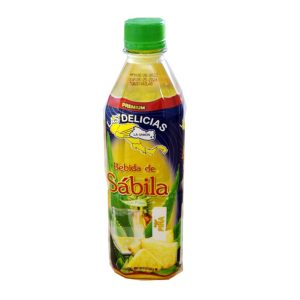 Aloe Vera con Pulpa sabor Piña Peso: 16.9 oz