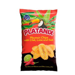 Platanix Limón y Chile Peso: 150 gr