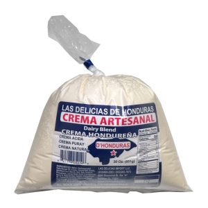 Crema Hondureña Artesanal Peso: 30 oz